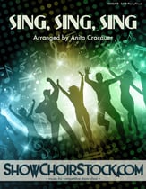 Sing, Sing, Sing SATB choral sheet music cover